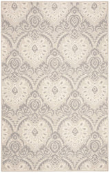 Safavieh Blossom Blm106A Light Grey / Ivory Rugs.