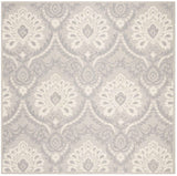 Safavieh Blossom Blm106A Light Grey / Ivory Rugs.