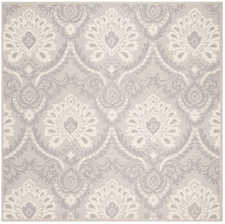 Safavieh Blossom Blm106A Light Grey / Ivory Rugs - Safavieh - blm106a - 6sq