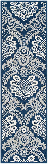 Safavieh Blossom Blm106B Navy / Ivory Rugs.