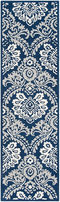 Safavieh Blossom Blm106B Navy / Ivory Rugs.