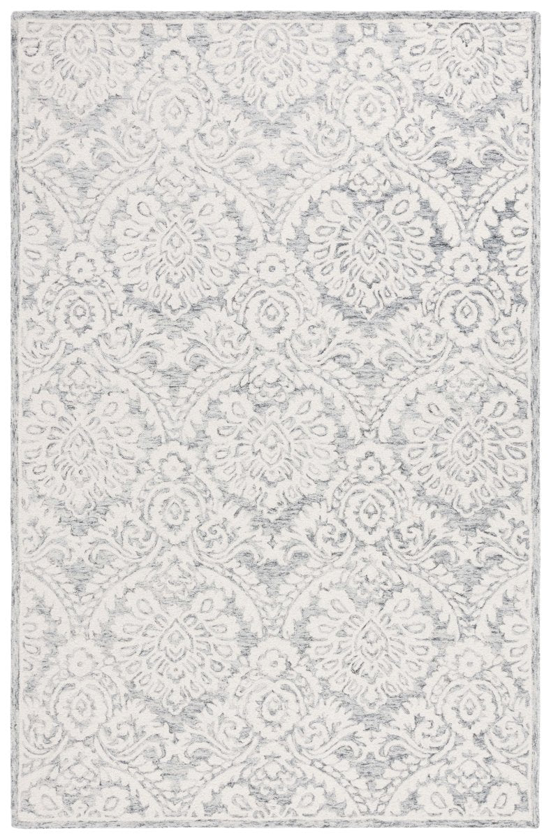 Safavieh Blossom Blm106H Grey/Ivory Rug.