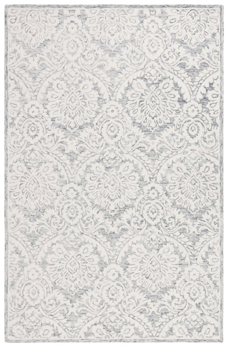 Safavieh Blossom Blm106H Grey/Ivory Rug.