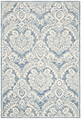 Safavieh Blossom Blm106M Blue / Ivory Rugs.
