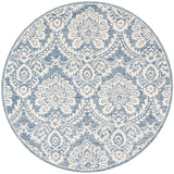 Safavieh Blossom Blm106M Blue / Ivory Rugs.
