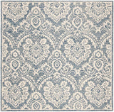 Safavieh Blossom Blm106M Blue / Ivory Rugs.