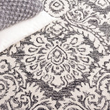 Safavieh Blossom Blm106Z Black/Ivory Rug.