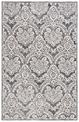 Safavieh Blossom Blm106Z Black/Ivory Rug.