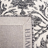Safavieh Blossom Blm106Z Black/Ivory Rug.