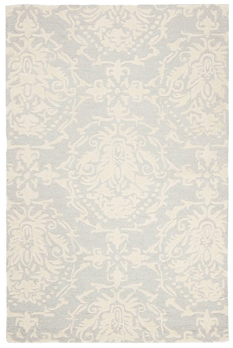 Safavieh Blossom Blm107A Light Grey / Ivory Rugs - Safavieh - blm107a - 6r