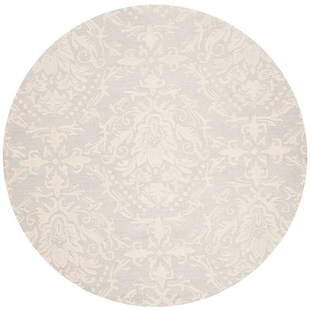 Safavieh Blossom Blm107A Light Grey / Ivory Rugs.