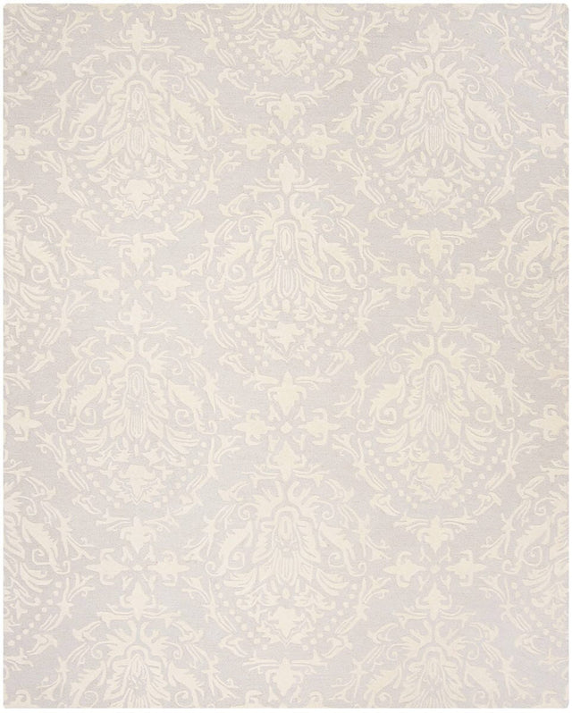 Safavieh Blossom Blm107A Light Grey / Ivory Rugs.