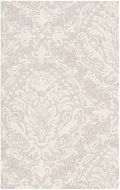 Safavieh Blossom Blm107A Light Grey / Ivory Rugs - Safavieh - blm107a - 6r