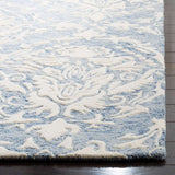 Safavieh Blossom Blm107B Blue / Ivory Rugs.