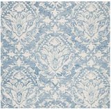 Safavieh Blossom Blm107B Blue / Ivory Rugs.