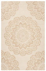 Safavieh Blossom Blm108B Ivory / Beige Rugs.