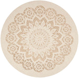 Safavieh Blossom Blm108B Ivory / Beige Rugs.