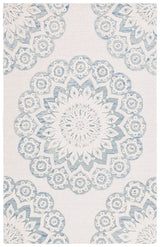 Safavieh Blossom Blm108M Ivory/Blue Rug.
