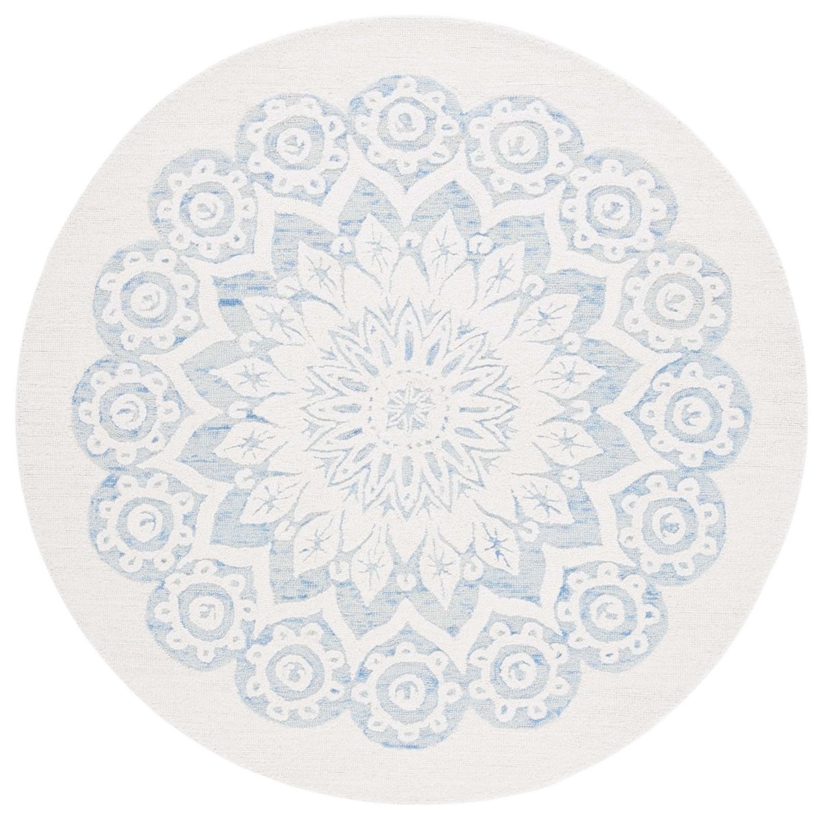 Safavieh Blossom Blm108M Ivory/Blue Rug.