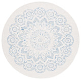 Safavieh Blossom Blm108M Ivory/Blue Rug.
