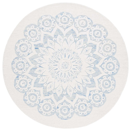 Safavieh Blossom Blm108M Ivory/Blue Rug.