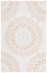Safavieh Blossom Blm108T Ivory/Light Brown Rug.