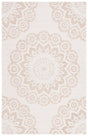 Safavieh Blossom Blm108T Ivory/Light Brown Rug.