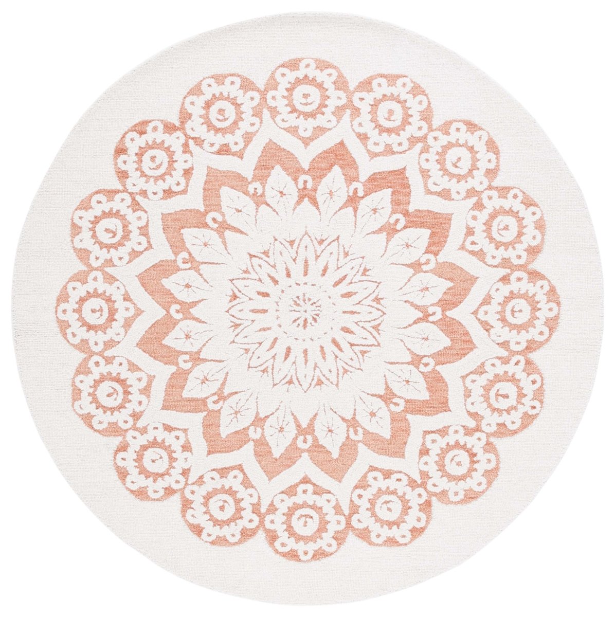 Safavieh Blossom Blm108U Ivory/Pink Rug.