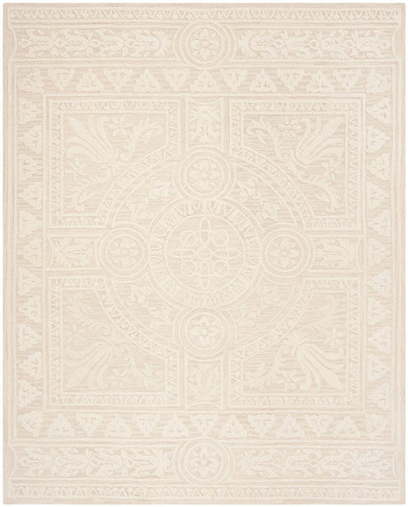 Safavieh Blossom Blm109F Light Grey / Ivory Rugs - Safavieh - blm109f - 6r