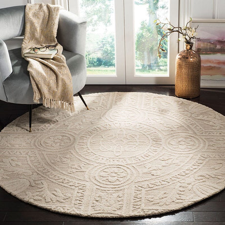 Safavieh Blossom Blm109F Light Grey / Ivory Rugs - Safavieh - blm109f - 6sq