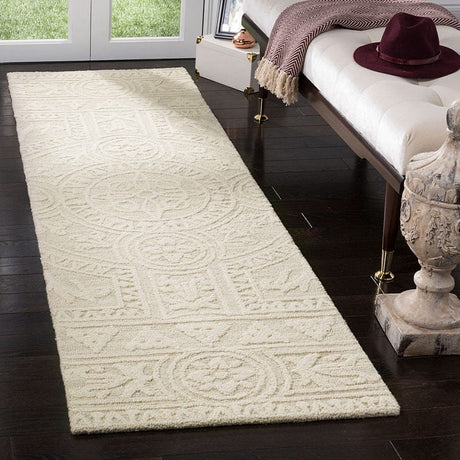 Safavieh Blossom Blm109F Light Grey / Ivory Rugs - Safavieh - blm109f - 6sq