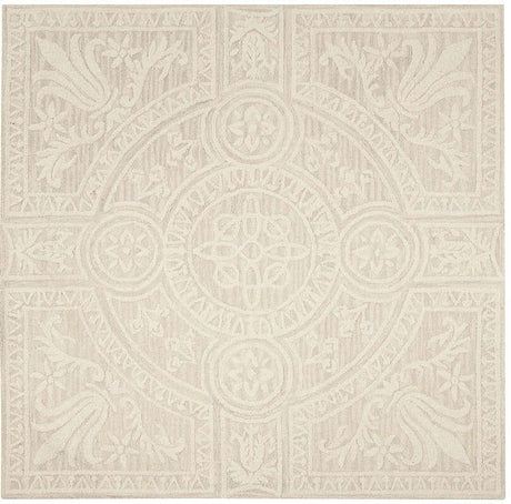 Safavieh Blossom Blm109F Light Grey / Ivory Rugs - Safavieh - blm109f - 6sq