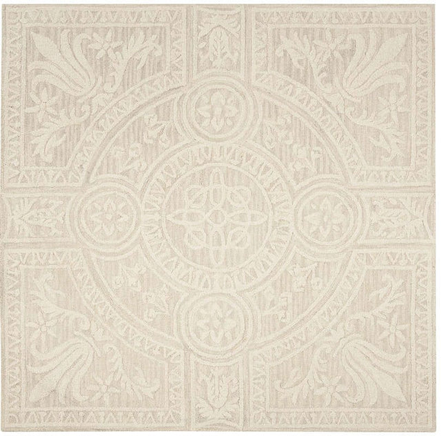 Safavieh Blossom Blm109F Light Grey / Ivory Rugs.