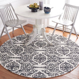 Safavieh Blossom Blm112A Ivory/Black Rug.