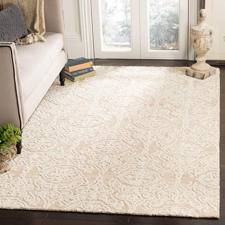 Safavieh Blossom Blm112B Beige/Ivory Rug.