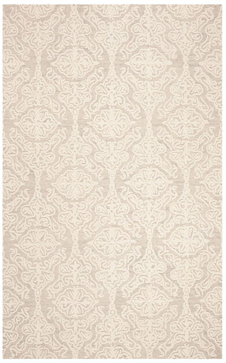 Safavieh Blossom Blm112G Silver/Ivory Rug.