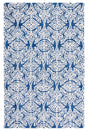 Safavieh Blossom Blm112N Navy/Ivory Rug.