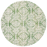 Safavieh Blossom Blm112Y Green/Ivory Rug.