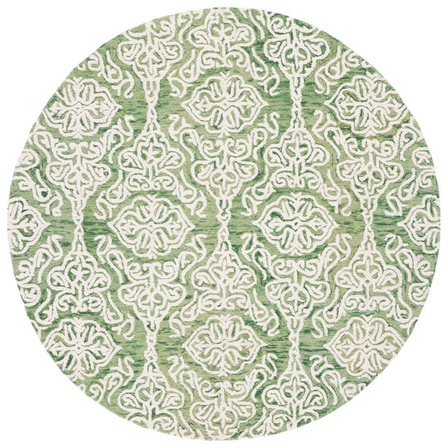 Safavieh Blossom Blm112Y Green/Ivory Rug.