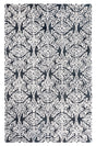 Safavieh Blossom Blm112Z Black/Ivory Rug.