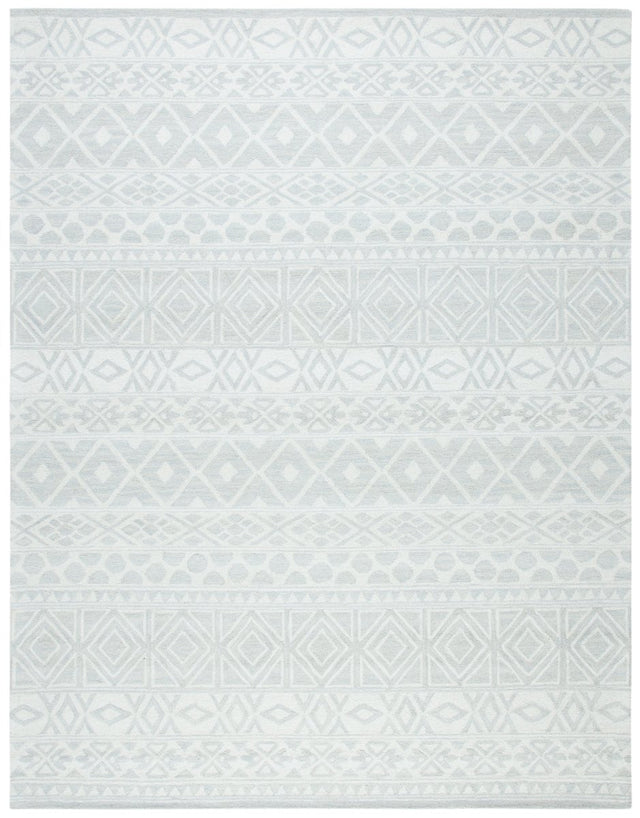 Safavieh Blossom Blm113G Silver/Ivory Rug.