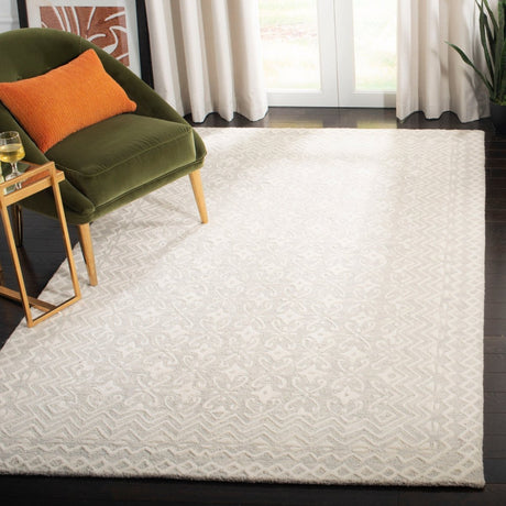 Safavieh Blossom Blm114F Grey/Ivory Rug.