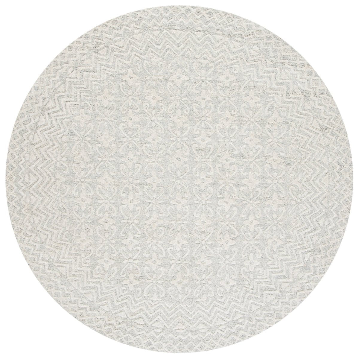Safavieh Blossom Blm114F Grey/Ivory Rug.
