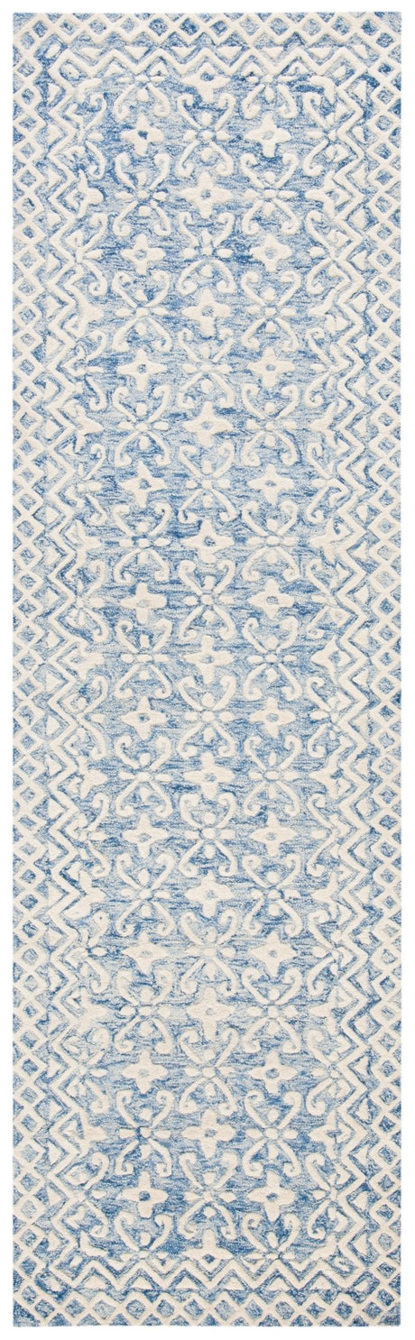 Safavieh Blossom Blm114M Blue/Ivory Rug - Safavieh - blm114m - 28