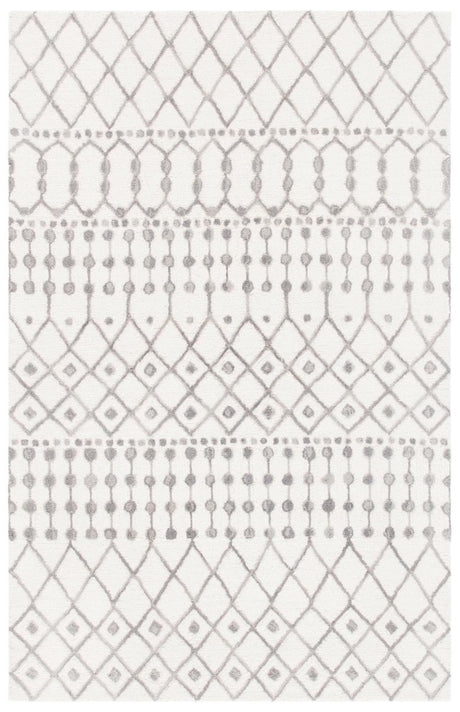 Safavieh Blossom Blm115A Ivory/Grey Rugs.