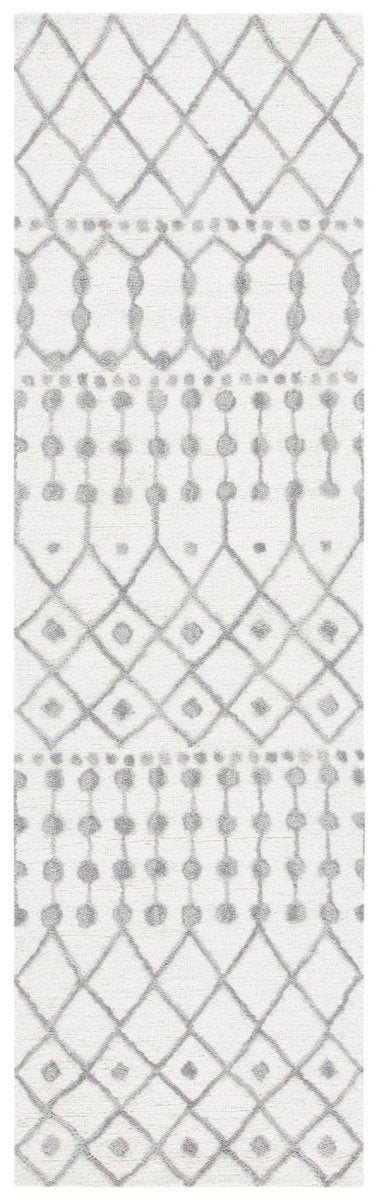 Safavieh Blossom Blm115A Ivory/Grey Rugs.