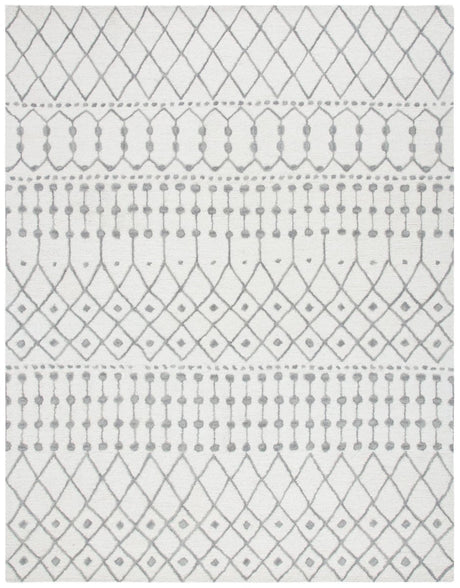 Safavieh Blossom Blm115A Ivory/Grey Rugs.