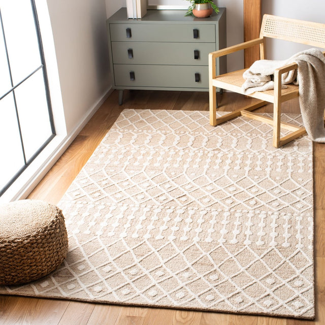 Safavieh Blossom Blm115B Beige/Ivory Rugs.