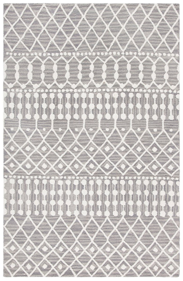 Safavieh Blossom Blm115F Grey/Ivory Rugs.