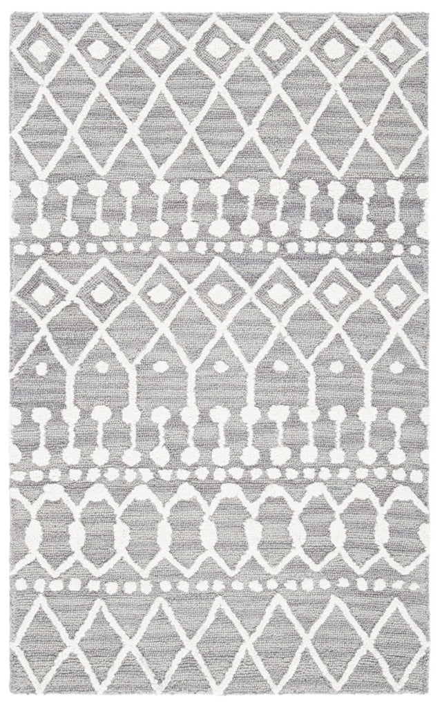 Safavieh Blossom Blm115F Grey/Ivory Rugs.